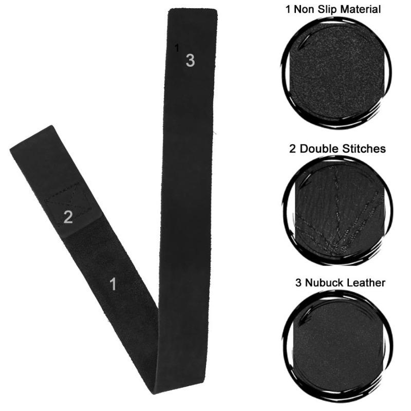 Weightlifting Leather Gym Lifting Straps-TKG-LS-807