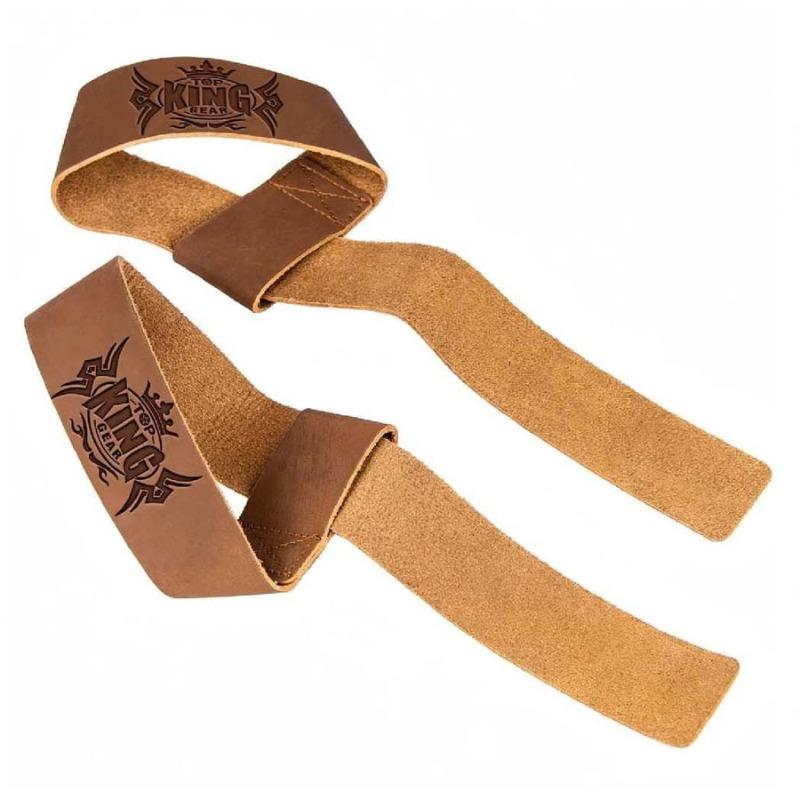 Weightlifting Leather Gym Lifting Straps-TKG-LS-807