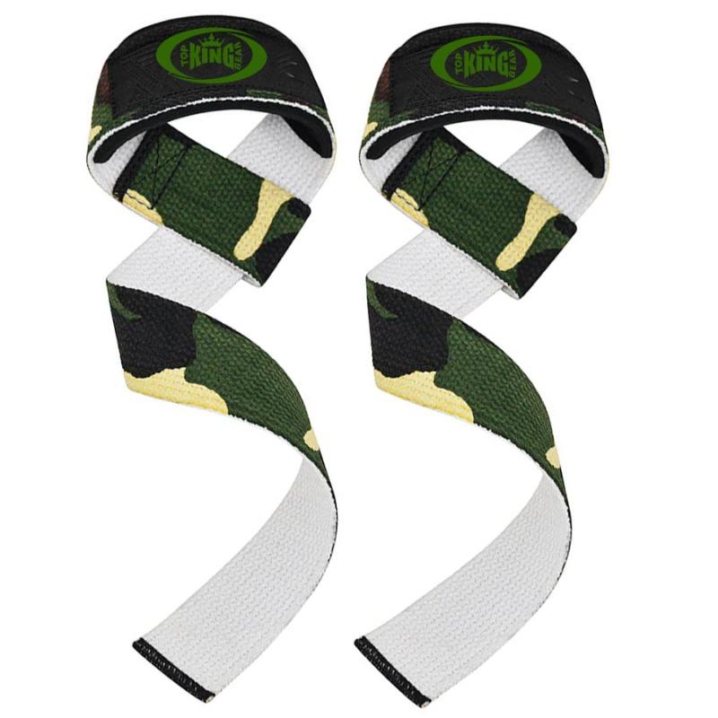 Neoprene-Padded Camo Weight Lifting Straps-TKG-LS-793