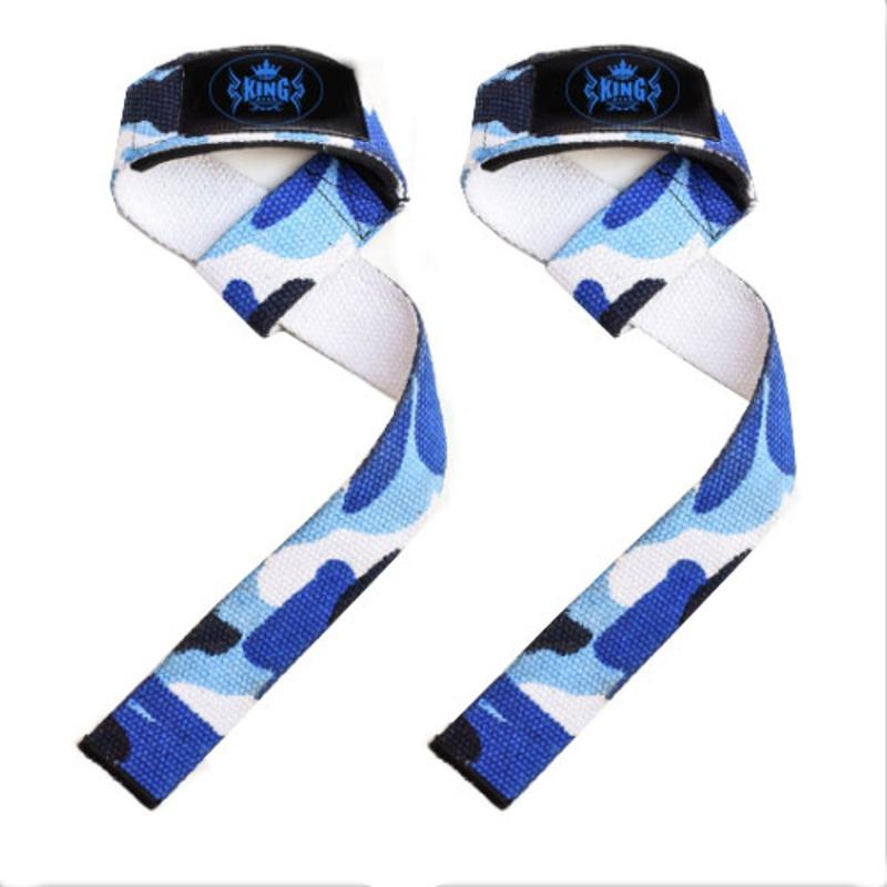 Neoprene-Padded Camo Weight Lifting Straps-TKG-LS-793