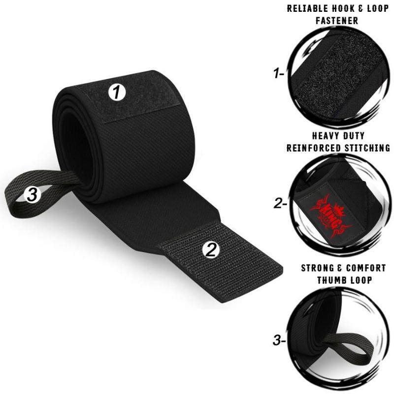 Custom Weightlifting Gym Wrist Support Wraps-TKG-WWW-844