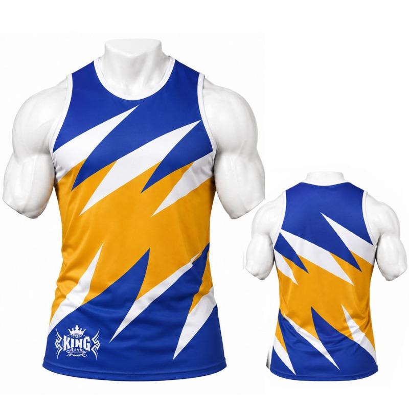 Custom Sublimation Gym Tank Top-Bodybuilding Stringer-TKG-MGST-1000