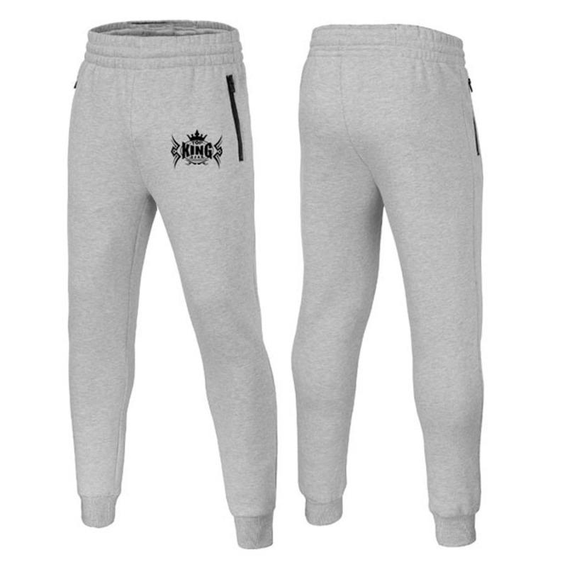 Men's Terry Fleece Slim Fit Gym Jogger Pants- Sports Workout Pants - TKG-MGSP-1599