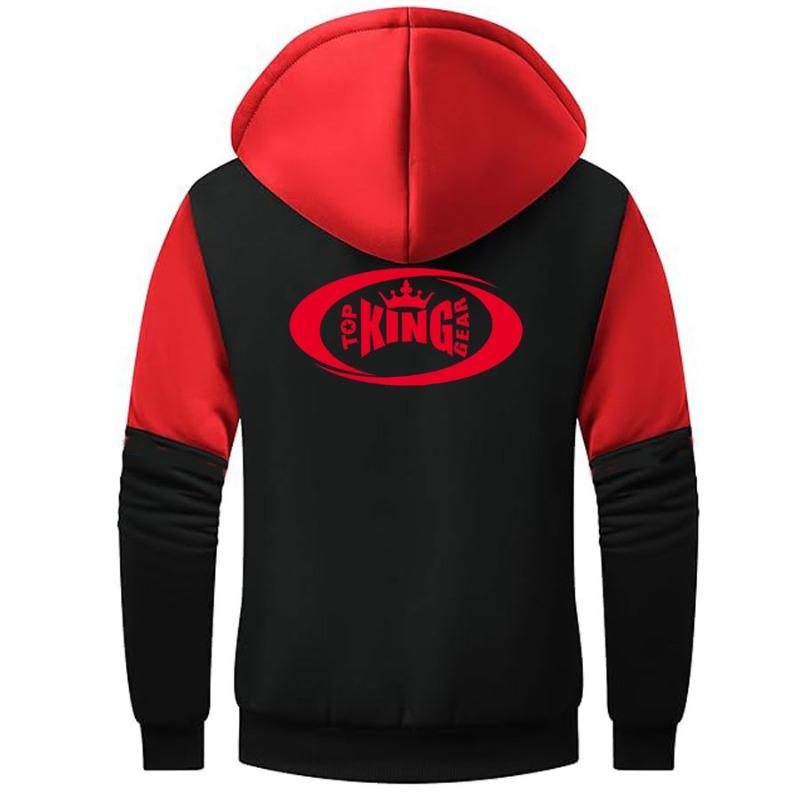 TOP KING GEAR Men's Thick Sherpa Fleece Lined Winter Jacket TKG-SFJ-3