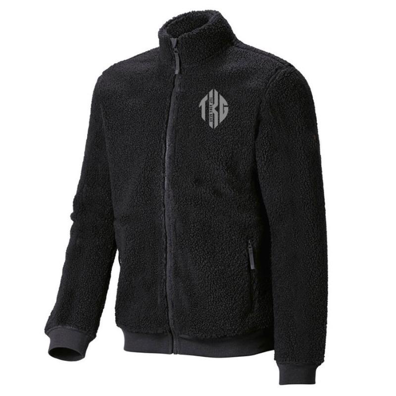 TOP KING GEAR Premium Heavyweight Sherpa Fleece Stand Collar Zip-Up Jacket TKG-SFJ-8