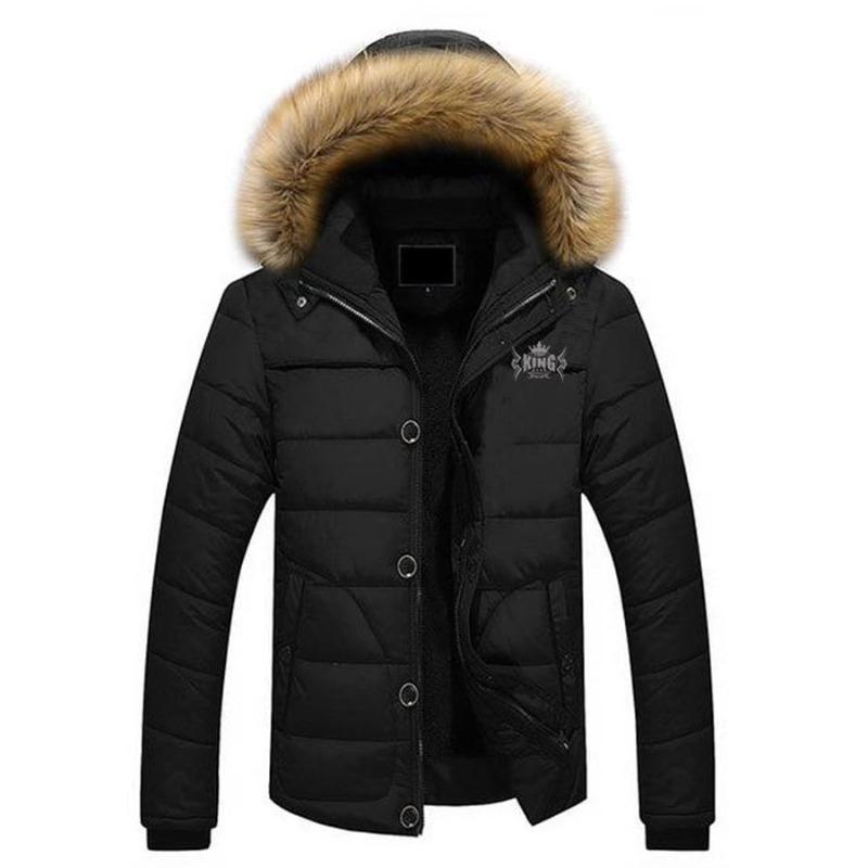 TOP KING GEAR Men's Hooded Nylon Bomber Jacket