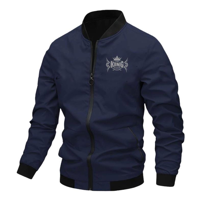 TOP KING GEAR Men's Casual Bomber Jacket