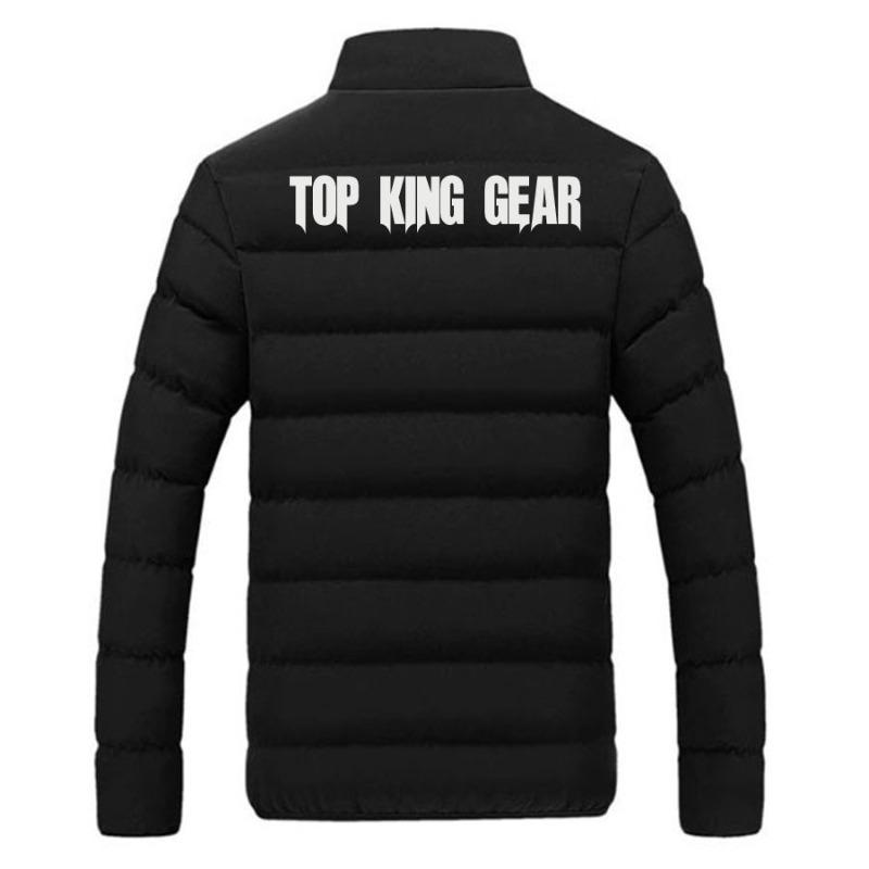 TOP KING GEAR Men's Quilted Winter Puffer Jacket