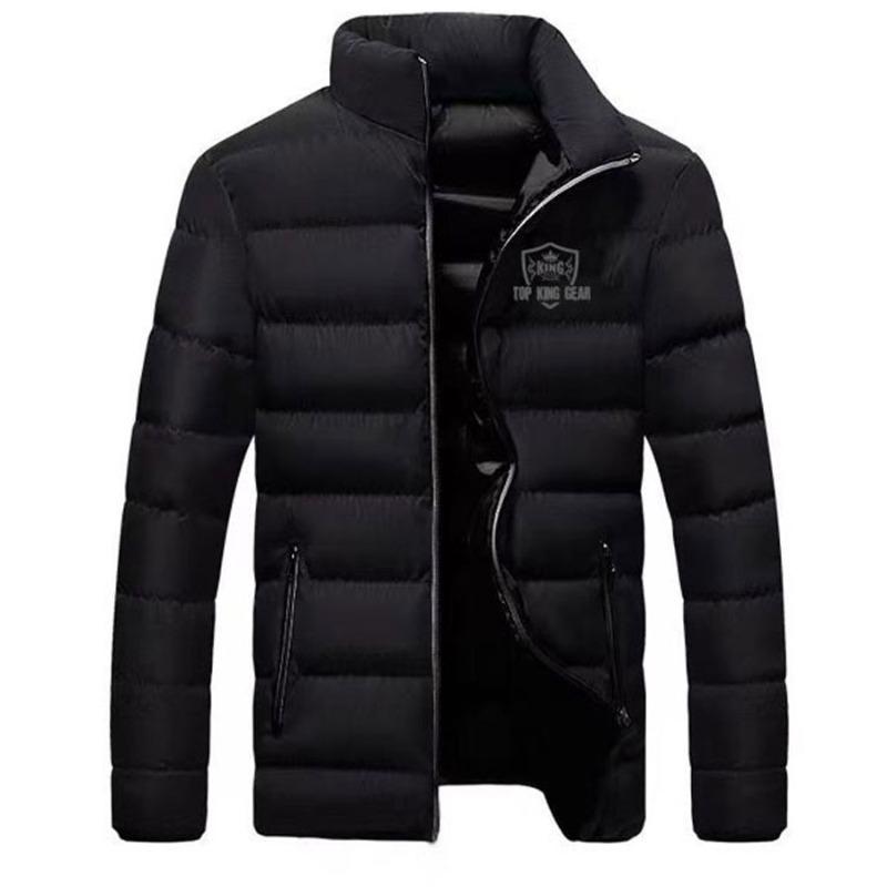 TOP KING GEAR Men's Quilted Winter Puffer Jacket