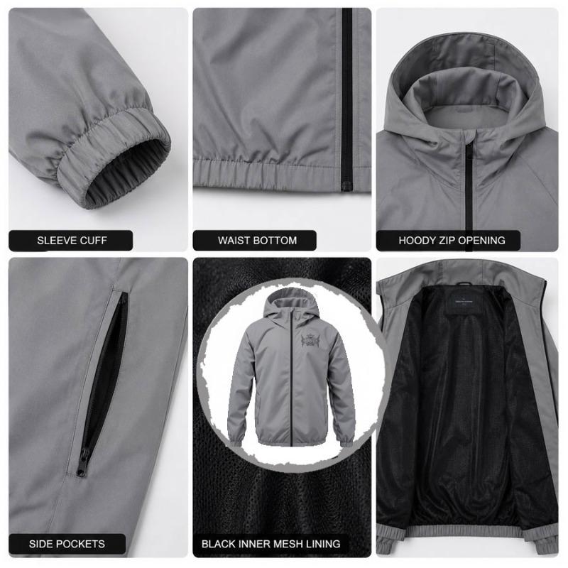 TOP KING GEAR Custom Windbreaker Jacket