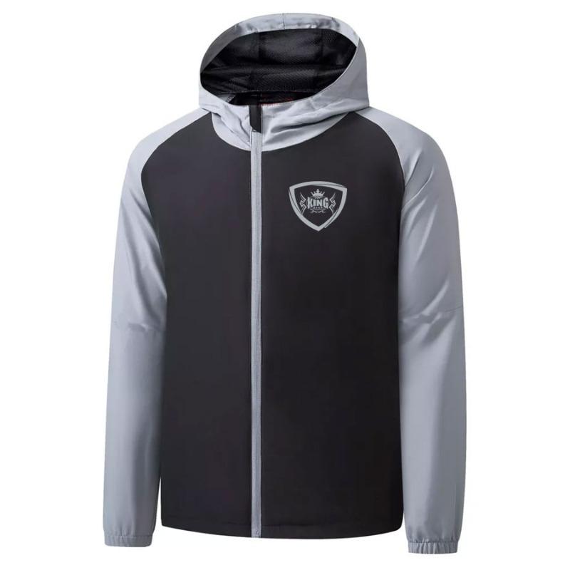 TOP KING GEAR Bold Color Block Panel Windbreaker Jacket - TKG-WJ-14
