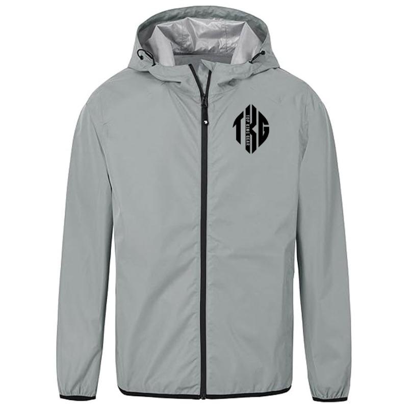 TOP KING GEAR Men's Breathable Waterproof Rain Jacket - TKG-RJ-2
