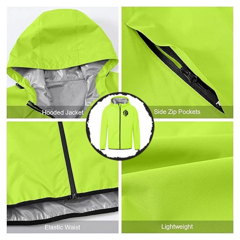 TOP KING GEAR Premium Quality Custom Waterproof Rain Jacket - TKG-RJ-4