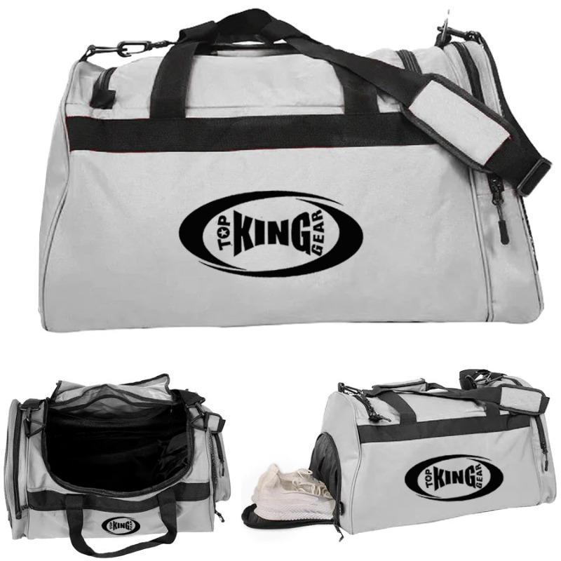 TOP KING GEAR Premium Sports Gym Duffel Bag with Shoe Compartment - TKG-SB-5551