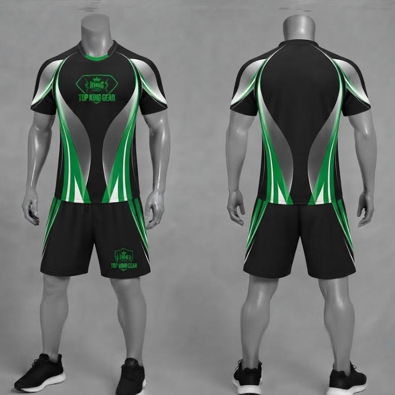 Premium Custom Sublimated Clubs Rugby Uniform - Jersey & Shorts Set | TOP KING GEAR