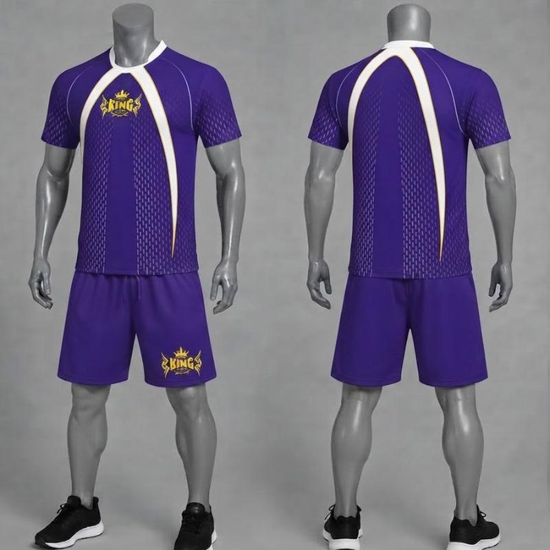 TOP KING GEAR Premium Custom Sublimated Rugby Uniforms - Jersey & Shorts Set - Fully Custom Team Kit