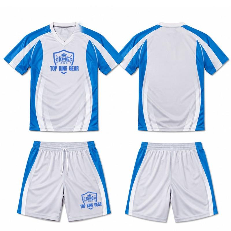 TOP KING GEAR Premium Sublimation Custom Soccer Jerseys & Shorts - Team Kit