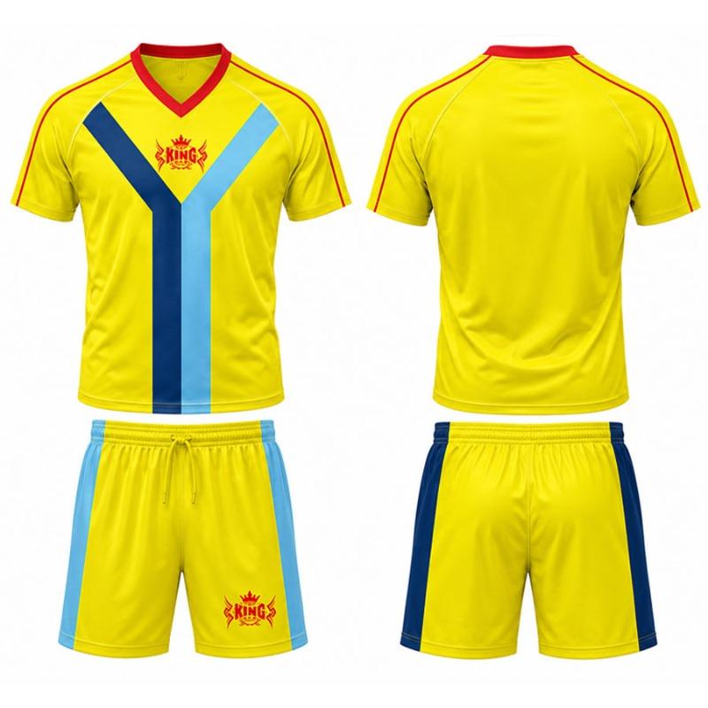 TOP KING GEAR Premium Sublimation Custom Soccer Jerseys & Shorts - Team Kit