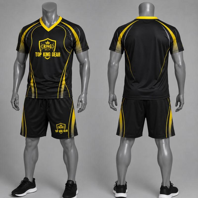TOP KING GEAR TKG-SSU-3001 Pro Custom Sublimated Soccer Jersey & Shorts Set - Club Team Uniform