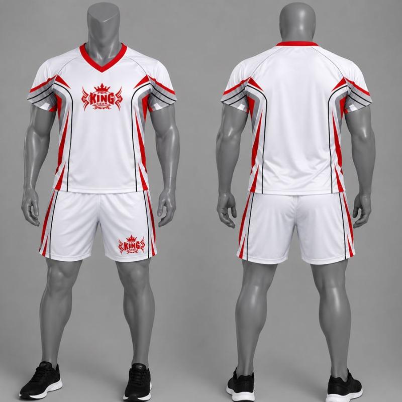 TOP KING GEAR TKG-SSU-3001 Pro Custom Sublimated Soccer Jersey & Shorts Set - Club Team Uniform