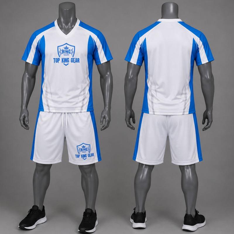 TOP KING GEAR Premium Custom Sublimated Soccer Kit - Jersey & Shorts For Clubs & School