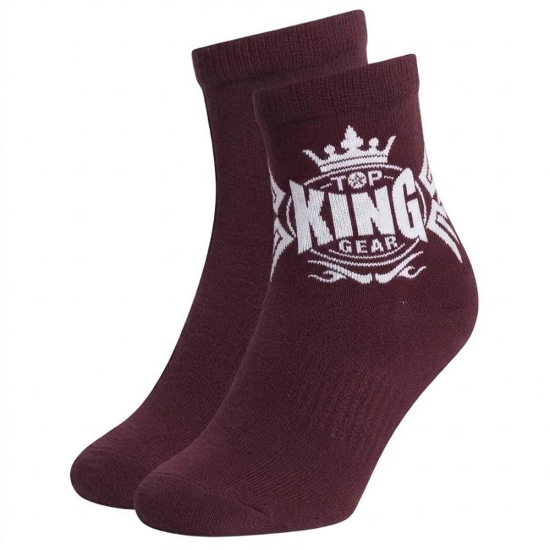 TOP KING GEAR Athletic Cushioned Ankle Socks for Men - TKG-SOK-4