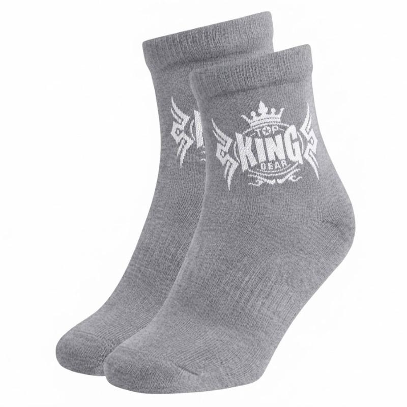 TOP KING GEAR Athletic Cushioned Ankle Socks for Men - TKG-SOK-4