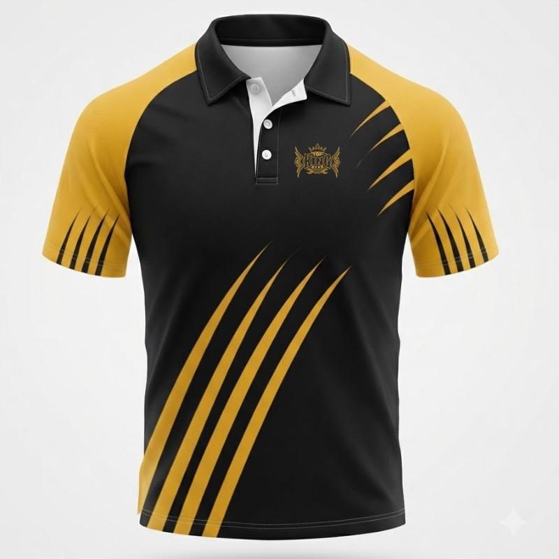 High Quality Sublimation Polo Shirt - 100% Polyester Cool-Dry Fabric | TOP KING GEAR