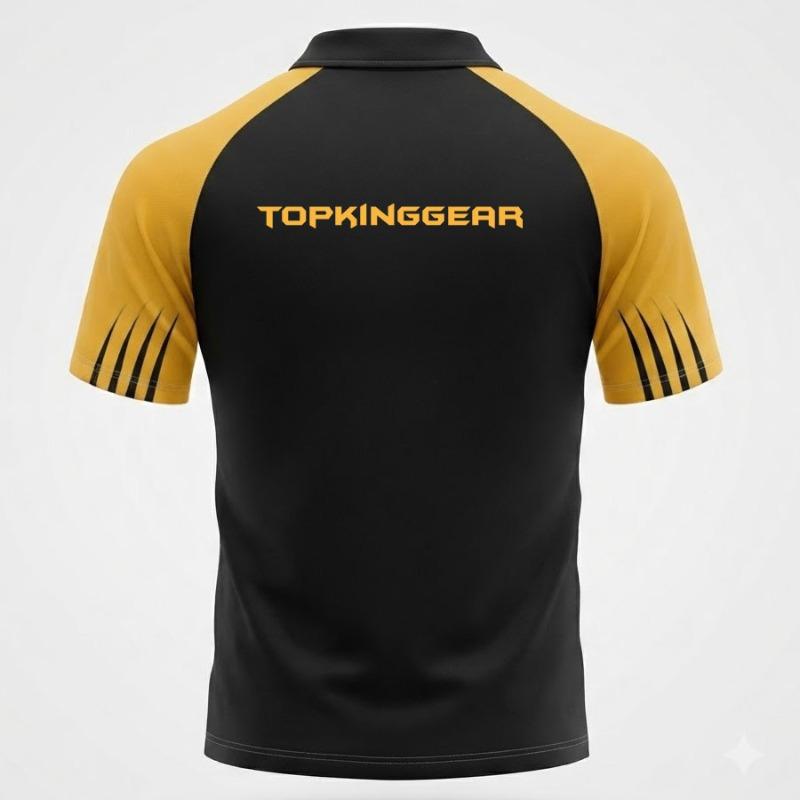 High Quality Sublimation Polo Shirt - 100% Polyester Cool-Dry Fabric | TOP KING GEAR