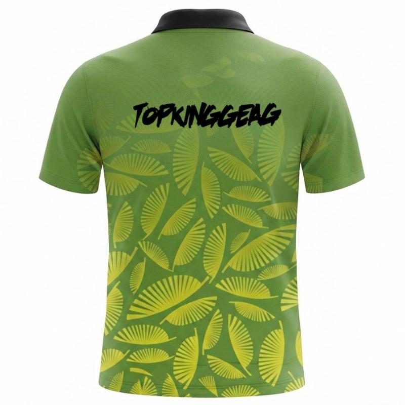 Custom Sublimation Polo Shirt - 100% Polyester Cool-Dry Team Jersey | TOP KING GEAR