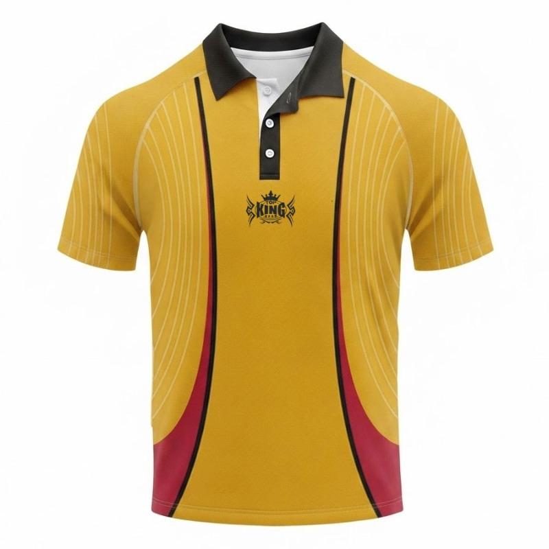 Custom Sublimation Polo Shirt - 100% Polyester Cool-Dry Team Jersey | TOP KING GEAR