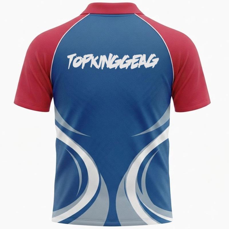High Quality Sublimation Polo Shirt - 100% Polyester Cool-Dry Fabric | TOP KING GEAR