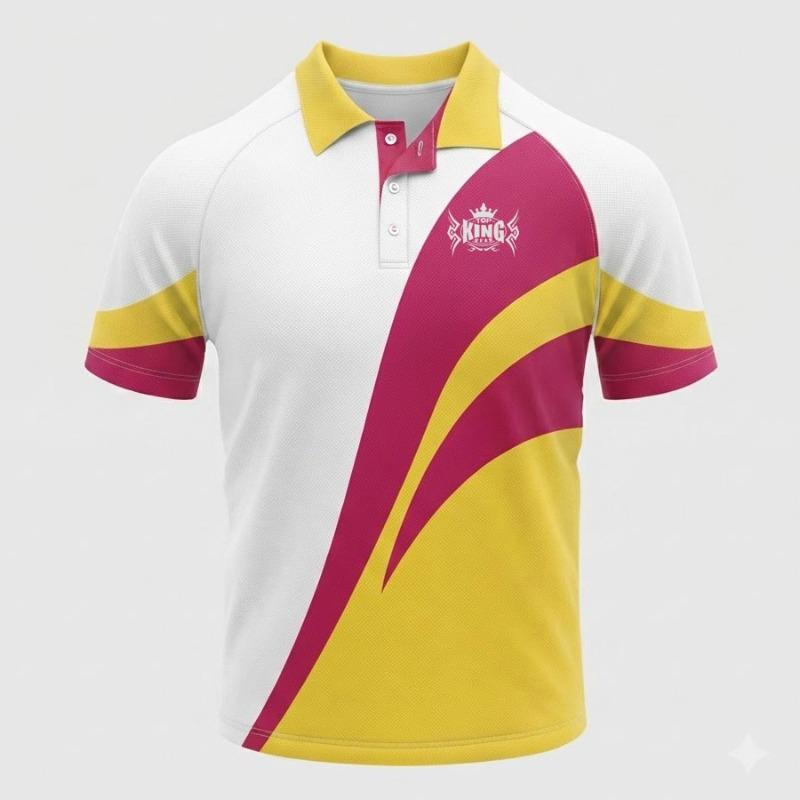 High Quality Sublimation Polo Shirt - 100% Polyester Cool-Dry Fabric | TOP KING GEAR