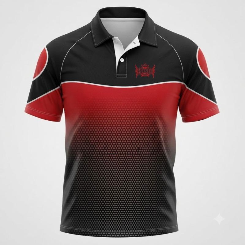 High Quality Sublimation Polo Shirt - 100% Polyester Cool-Dry Fabric | TOP KING GEAR