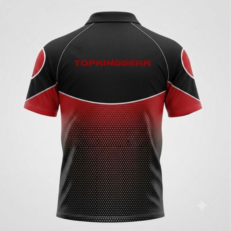 High Quality Sublimation Polo Shirt - 100% Polyester Cool-Dry Fabric | TOP KING GEAR