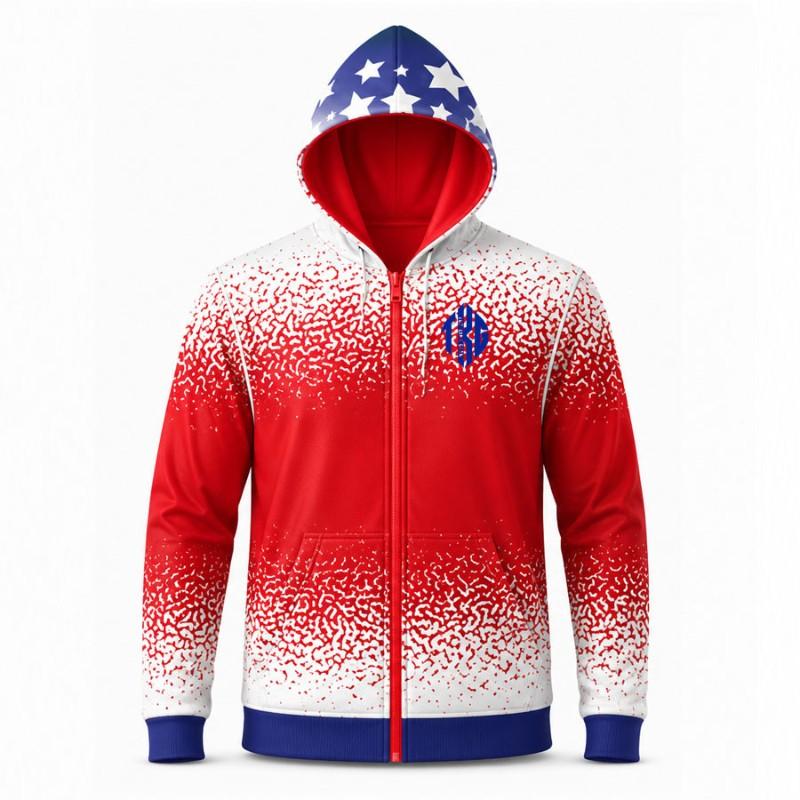 Elite WarmLock Pro Custom Sublimation Sports Hoodie - Heavy Fleece Edition | TOP KING GEAR