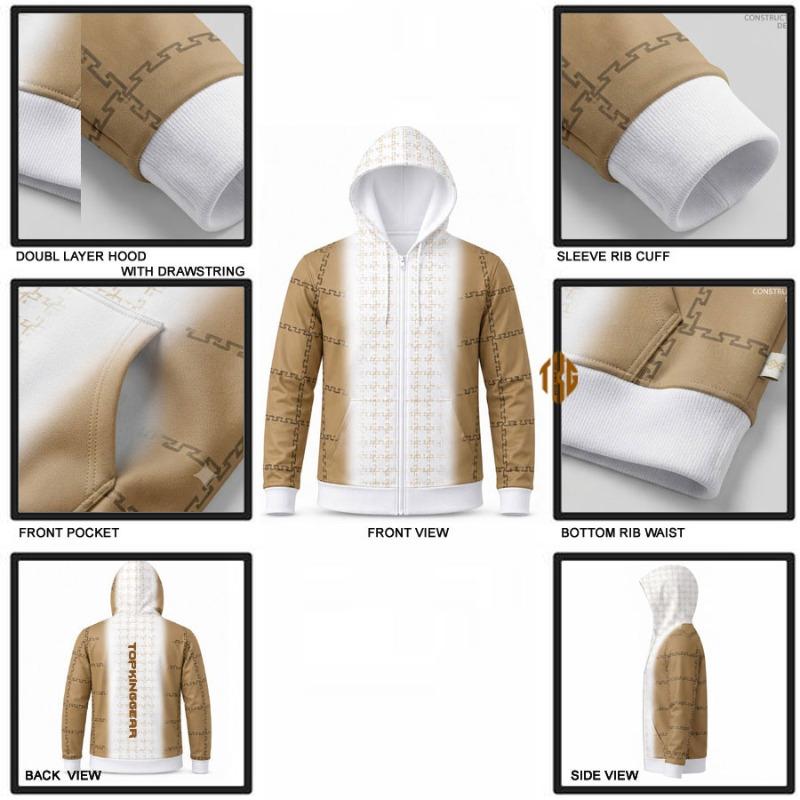 Elite WarmLock Pro Custom Sublimation Sports Hoodie - Heavy Fleece Edition | TOP KING GEAR