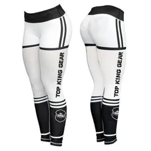 Sublimated Women’s Fitness Gym Leggings – Custom Printed Polyester Workout Leggings
