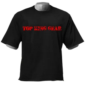 Oversized Bodybuilding T-Shirt – Cotton Gym Workout Tee for Fitness &amp; Training