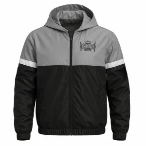TOP KING GEAR Bold Color Block Panel Windbreaker Jacket - TKG-WJ-14