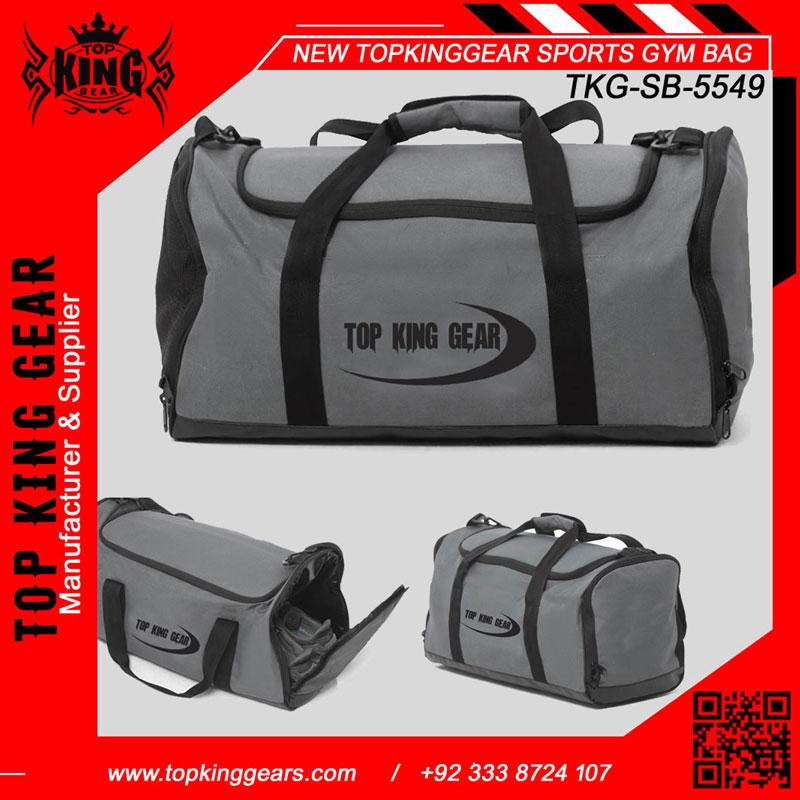 NEW TOPKINGGEAR SPORTS GYM DUFFEL BAG | OEM Sportswear Manufacturer in Sialkot