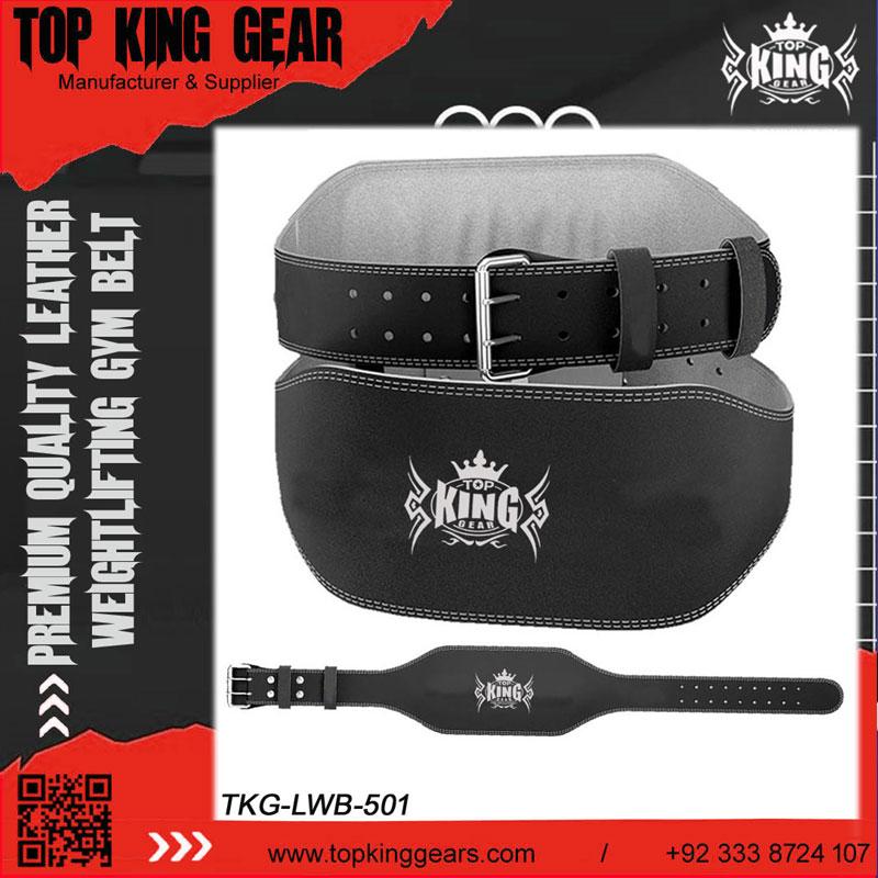 Custom Weight Lifting Leather Belt | Gym Gears Manufacturer in Sialkot