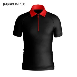 Premium Zipper Polo Shirts – Custom Performance Polo T-Shirts for Casual &amp; Corporate Wear