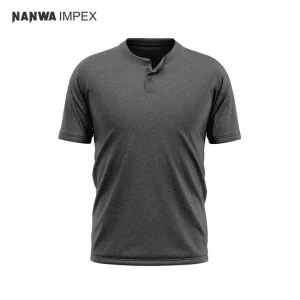 Half Sleeve Henley T-Shirt for Men – Comfortable, Smart Casual &amp; Easy Everyday Wear