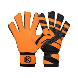 Hybrid Cut Latex Palm Grip Vented Cuff With Slit Wrist Hook And Loop Goalkeeper Gloves For youth &amp; Adults | All Season Safety Goalkeeper Gloves Supplier