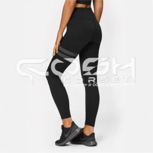 High-Waisted Cross Waist Pocket Leggings