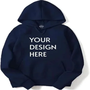 Custom Printed Pullover Hoodie – Soft Fleece Sweatshirt for Casual &amp; Streetwear Style