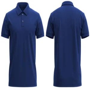 Custom Royal Blue Polo Shirt Factory Wholesale | Blank Slim Fit Cotton Pique Men's Golf Polo OEM