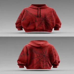Hoodie - Spider Web Design