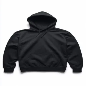 Black Casual Hoodie